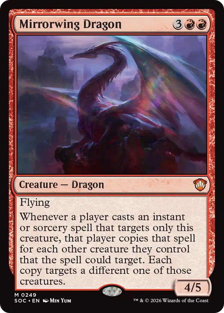 Mirrorwing Dragon [Secrets of Strixhaven Commander] | Tabernacle Games