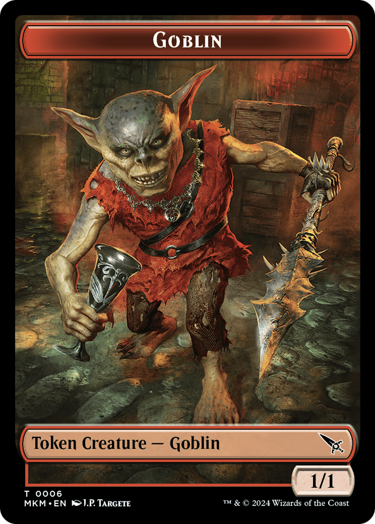 Goblin Token [Murders at Karlov Manor Tokens] | Tabernacle Games