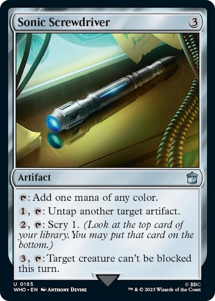 Sonic Screwdriver (0185) [Doctor Who] | Tabernacle Games