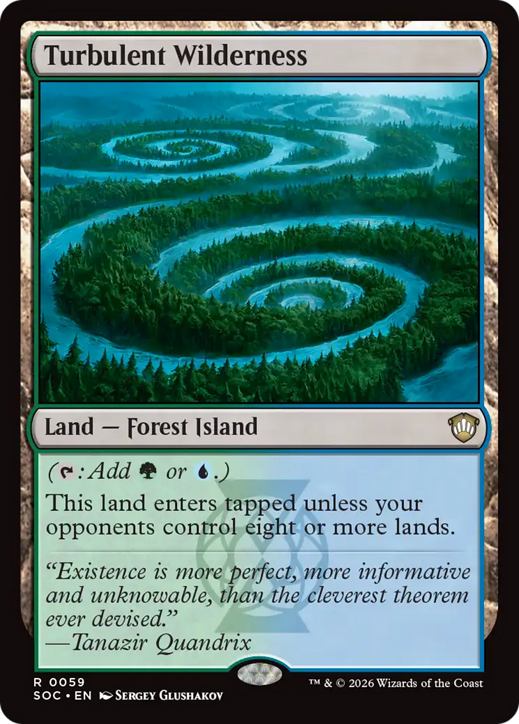 Turbulent Wilderness [Secrets of Strixhaven Commander] | Tabernacle Games