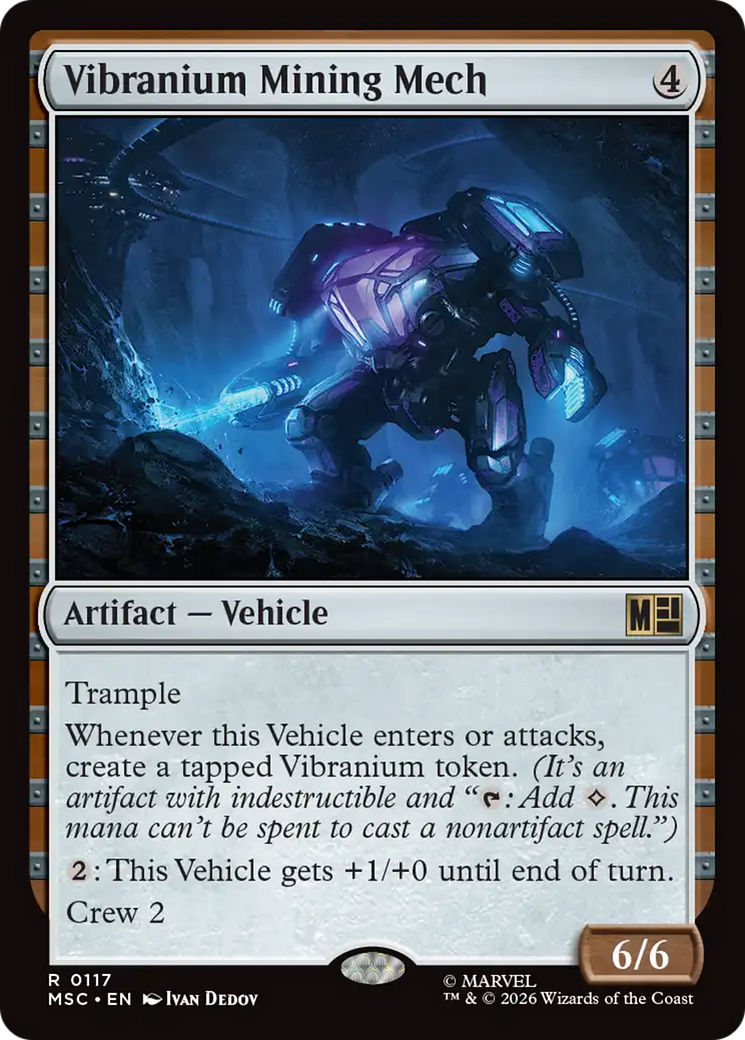 Vibranium Mining Mech [Marvel Super Heroes Commander] | Tabernacle Games