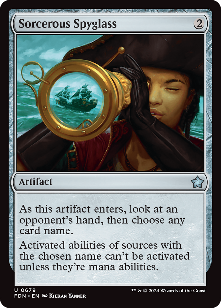 Sorcerous Spyglass [Foundations] | Tabernacle Games