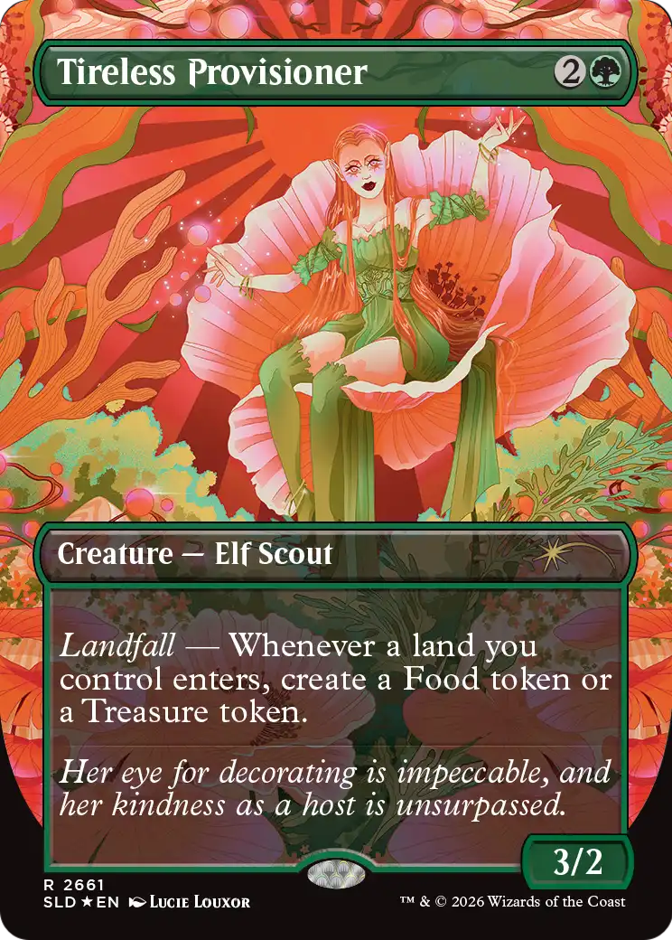 Tireless Provisioner [Secret Lair Drop Series] | Tabernacle Games