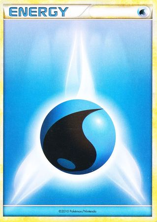 Water Energy (2010 Unnumbered HGSS Style) [League & Championship Cards] | Tabernacle Games