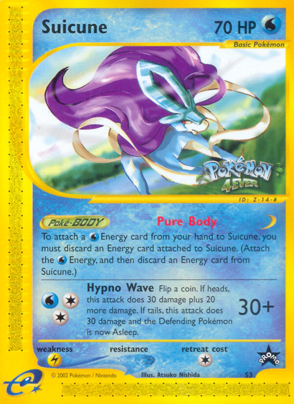 Suicune (53) [Wizards of the Coast: Black Star Promos] | Tabernacle Games