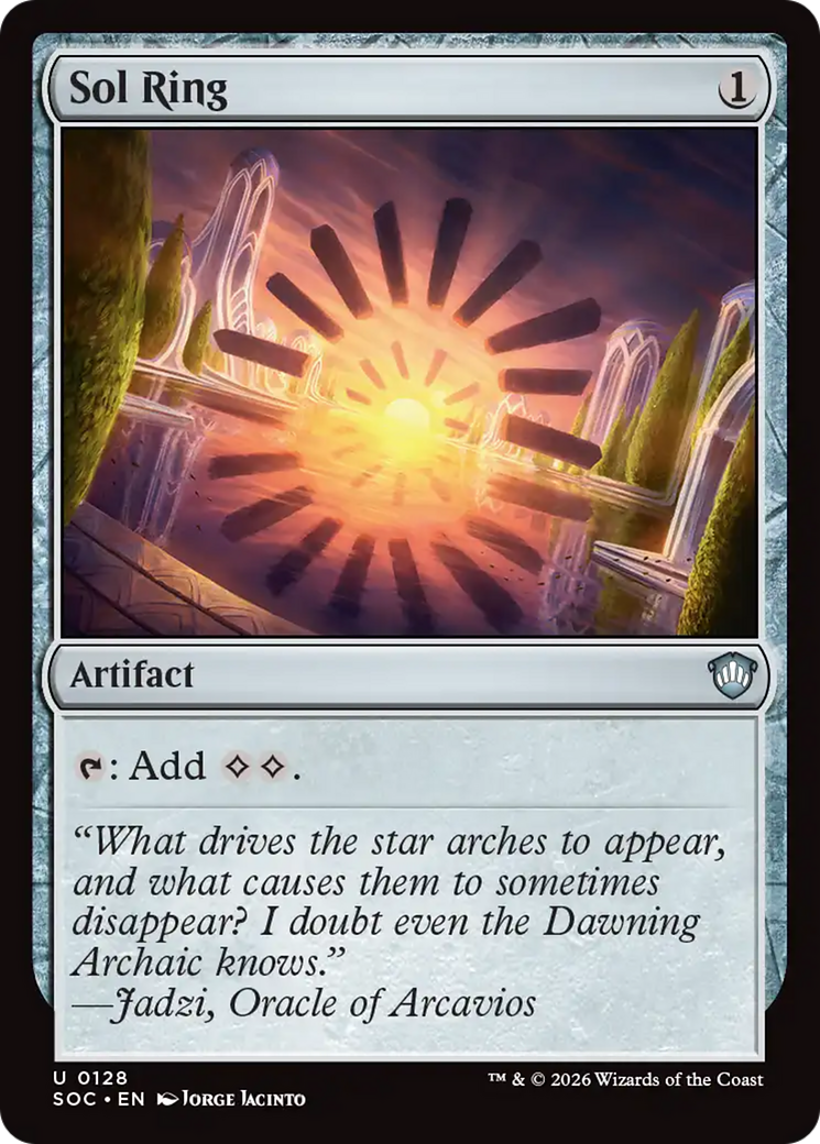 Sol Ring [Secrets of Strixhaven Commander] | Tabernacle Games