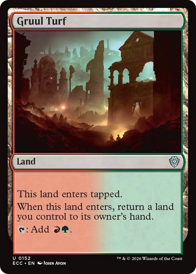 Gruul Turf [Lorwyn Eclipsed Commander] | Tabernacle Games