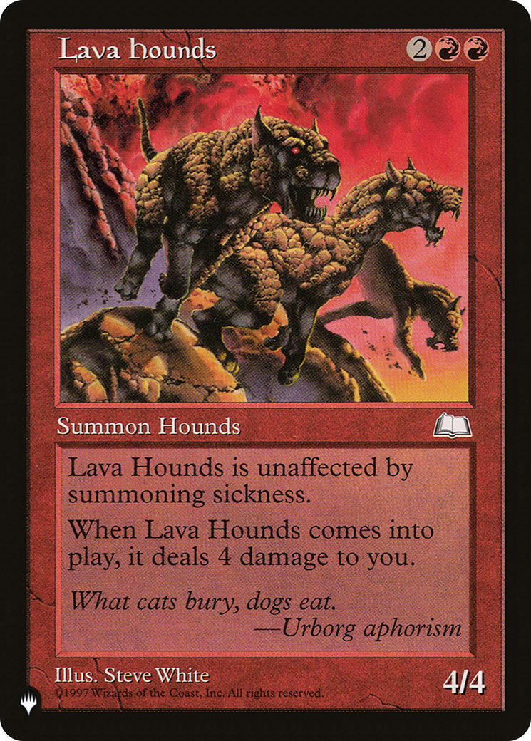Lava Hounds [The List] | Tabernacle Games