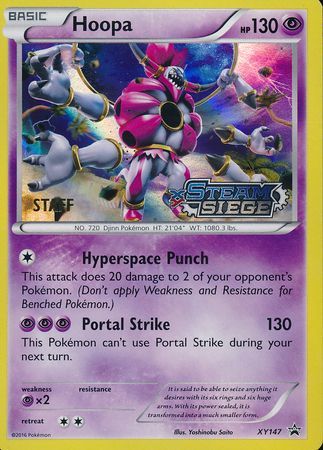 Hoopa (XY147) (Staff) [XY: Black Star Promos] | Tabernacle Games