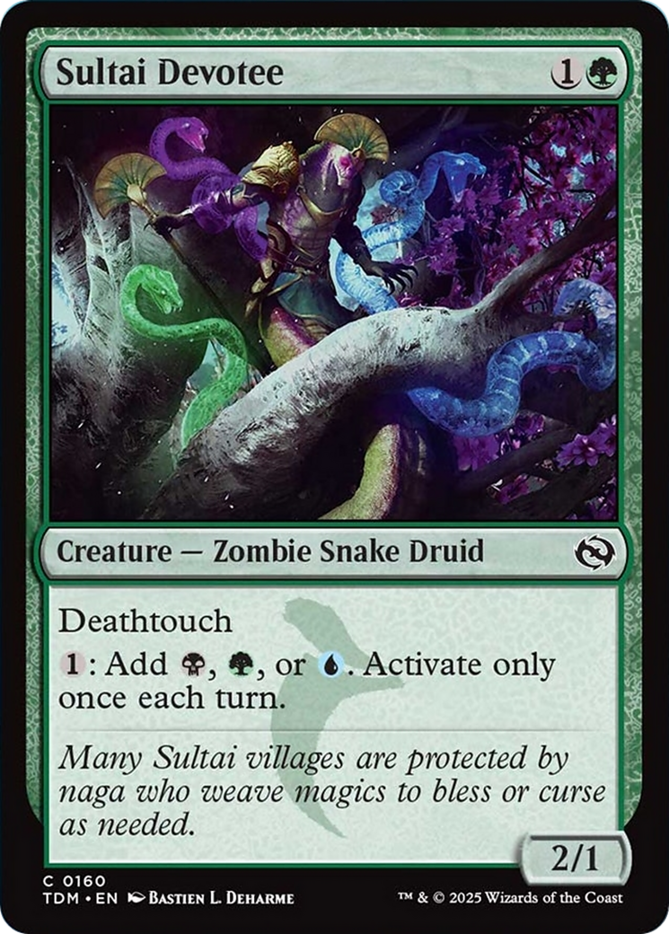 Sultai Devotee [Tarkir: Dragonstorm] | Tabernacle Games