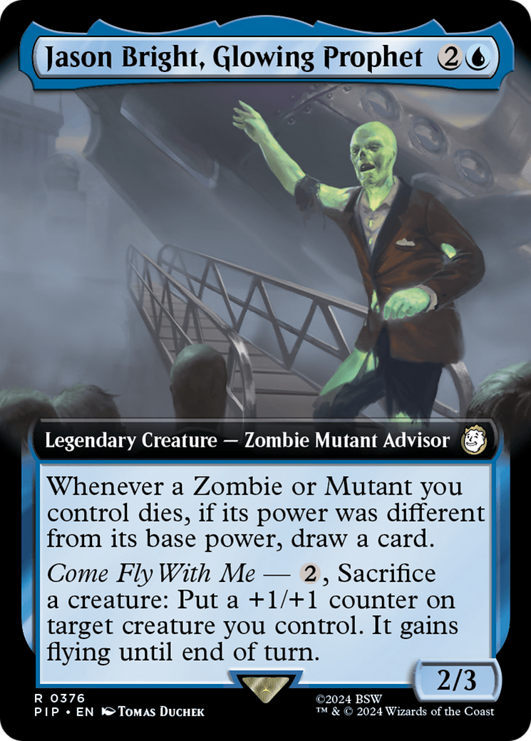 Jason Bright, Glowing Prophet (Extended Art) [Fallout] | Tabernacle Games
