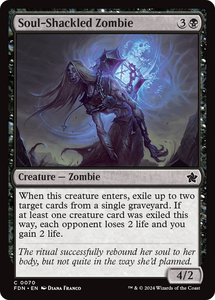 Soul-Shackled Zombie [Foundations] | Tabernacle Games