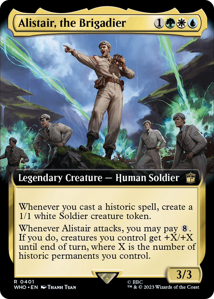 Alistair, the Brigadier (Extended Art) [Doctor Who] | Tabernacle Games