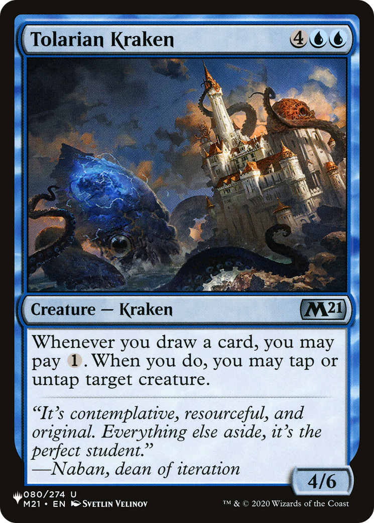 Tolarian Kraken [The List Reprints] | Tabernacle Games