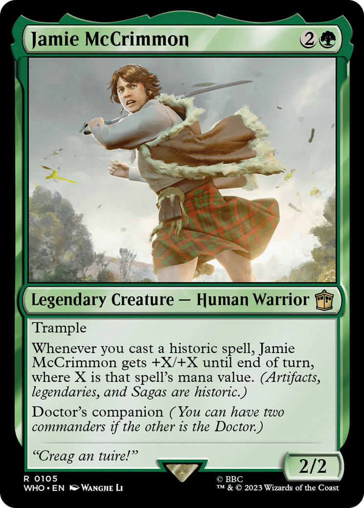 Jamie McCrimmon [Doctor Who] | Tabernacle Games