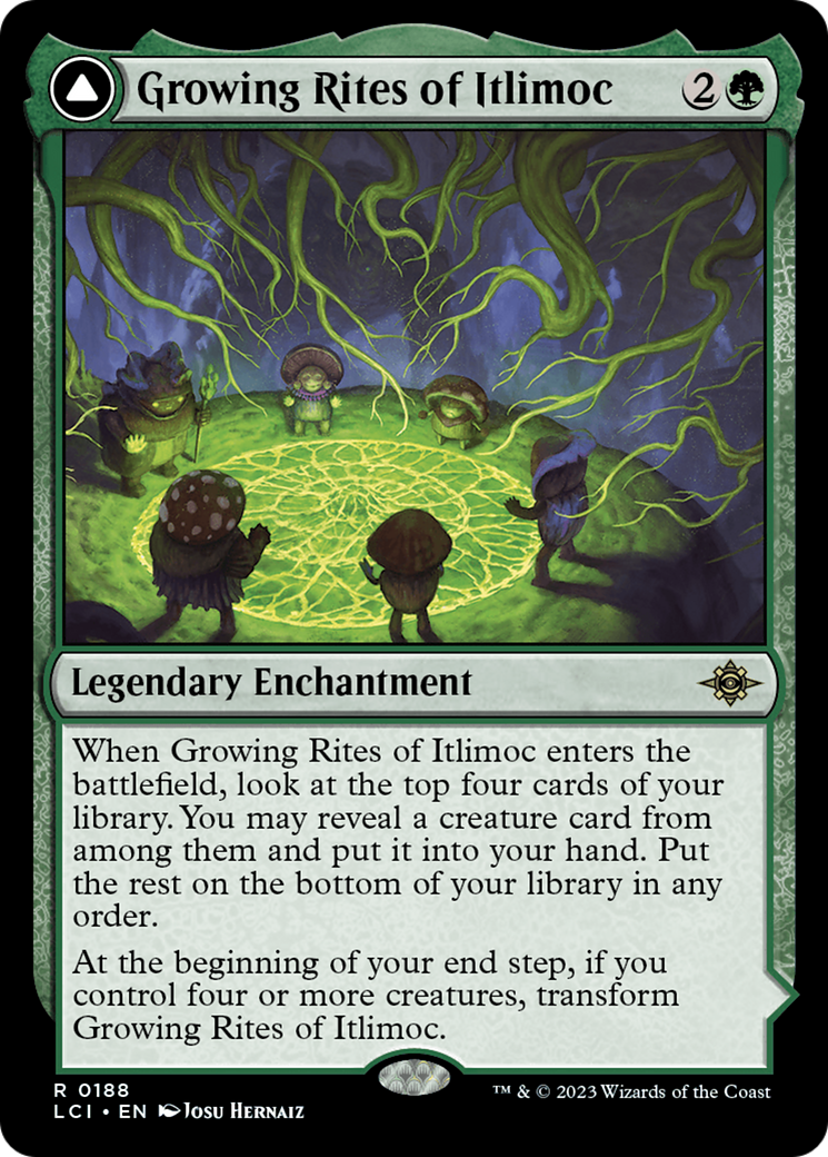 Growing Rites of Itlimoc // Itlimoc, Cradle of the Sun [The Lost Caverns of Ixalan] | Tabernacle Games