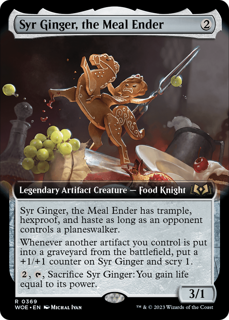 Syr Ginger, the Meal Ender (Extended Art) [Wilds of Eldraine] | Tabernacle Games