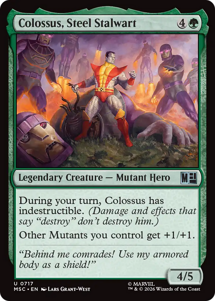 Colossus, Steel Stalwart [Marvel Super Heroes Commander] | Tabernacle Games