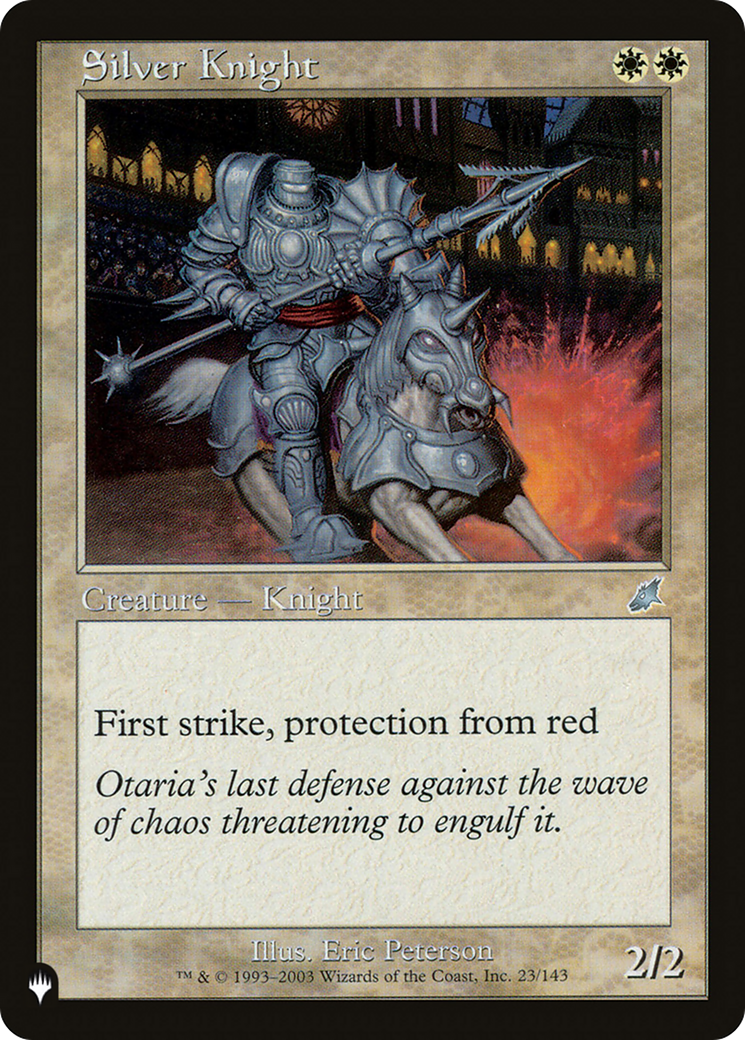Silver Knight [The List] | Tabernacle Games
