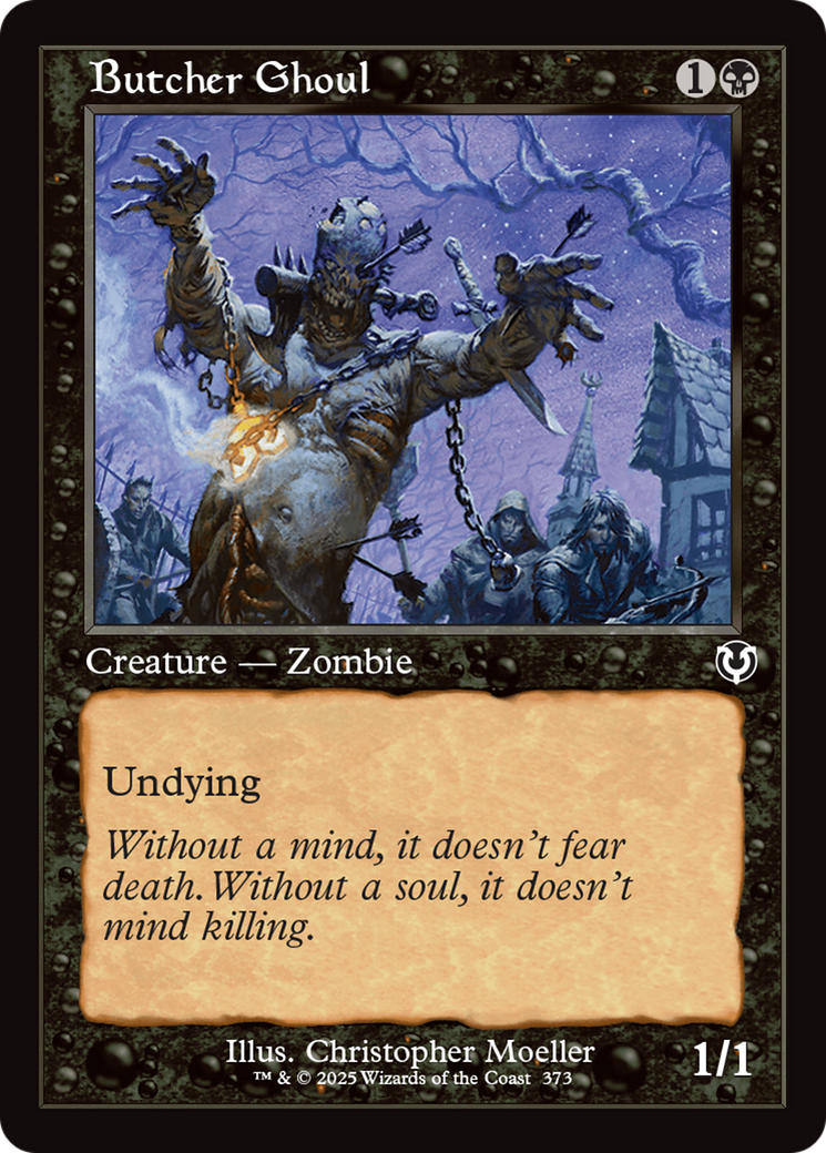 Butcher Ghoul (Retro Frame) [Innistrad Remastered] | Tabernacle Games