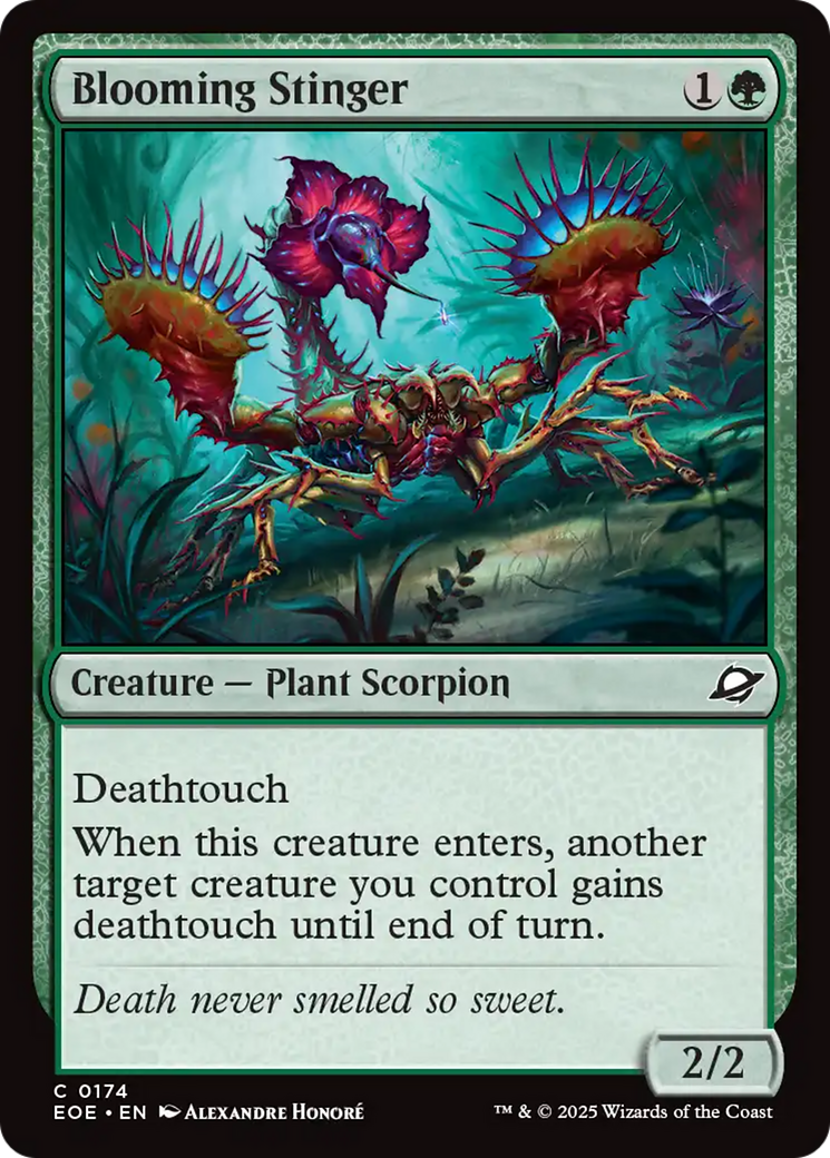 Blooming Stinger [Edge of Eternities] | Tabernacle Games