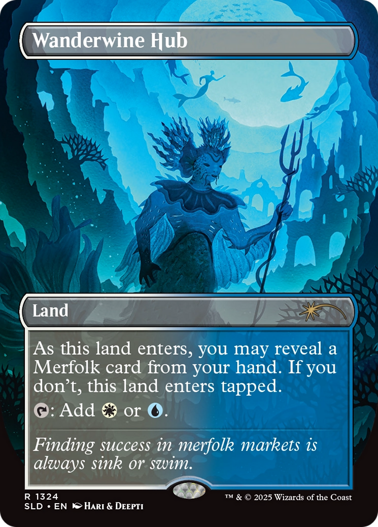 Wanderwine Hub (Rainbow Foil) [Secret Lair Drop Series] | Tabernacle Games