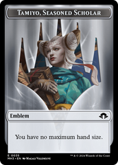 Tamiyo, Seasoned Scholar // Energy Reserve Double-Sided Token [Modern Horizons 3 Tokens] | Tabernacle Games