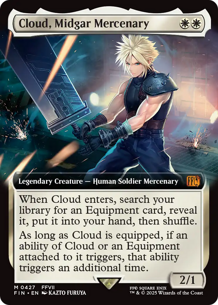 Cloud, Midgar Mercenary (Extended Art) [FINAL FANTASY] | Tabernacle Games