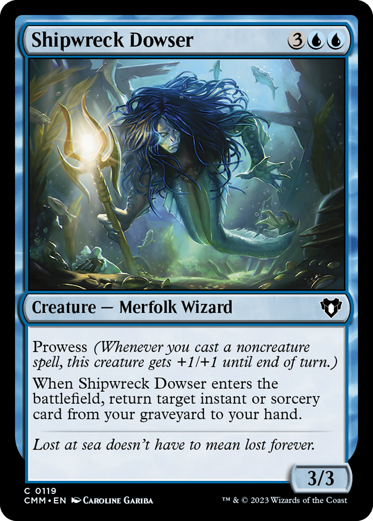 Shipwreck Dowser [Commander Masters] | Tabernacle Games