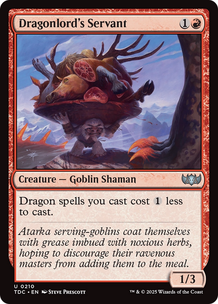 Dragonlord's Servant [Tarkir: Dragonstorm Commander] | Tabernacle Games