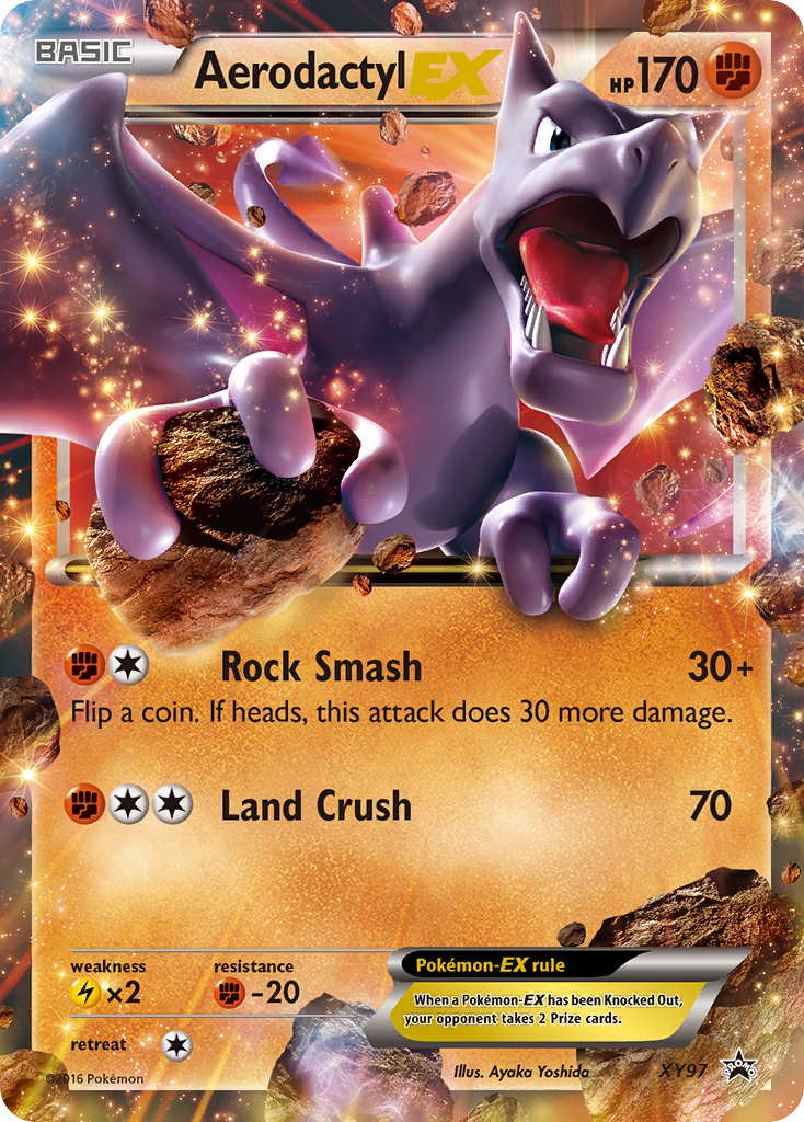 Aerodactyl EX (XY97) [XY: Black Star Promos] | Tabernacle Games