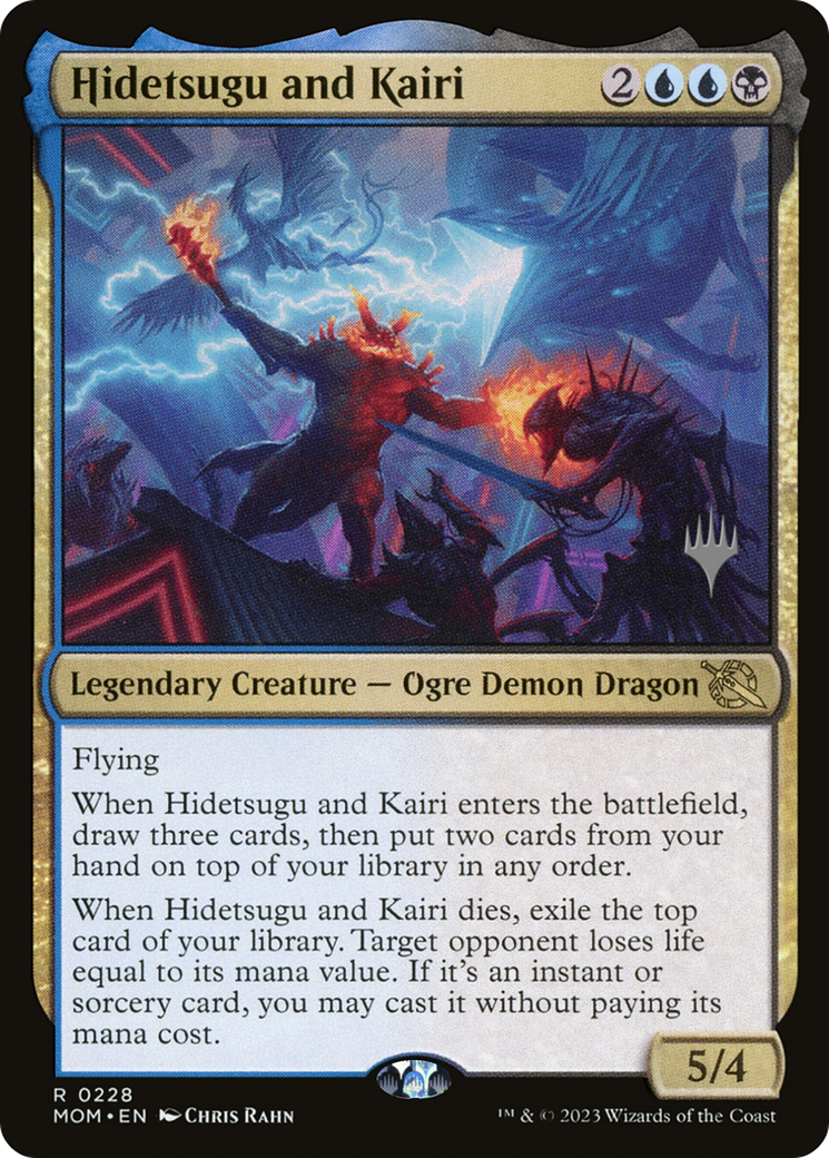 Hidetsugu and Kairi (Promo Pack) [March of the Machine Promos] | Tabernacle Games