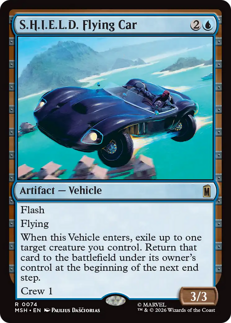 S.H.I.E.L.D. Flying Car [Marvel Super Heroes] | Tabernacle Games