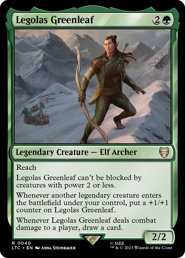 Legolas Greenleaf [The Lord of the Rings: Tales of Middle-Earth Commander] | Tabernacle Games