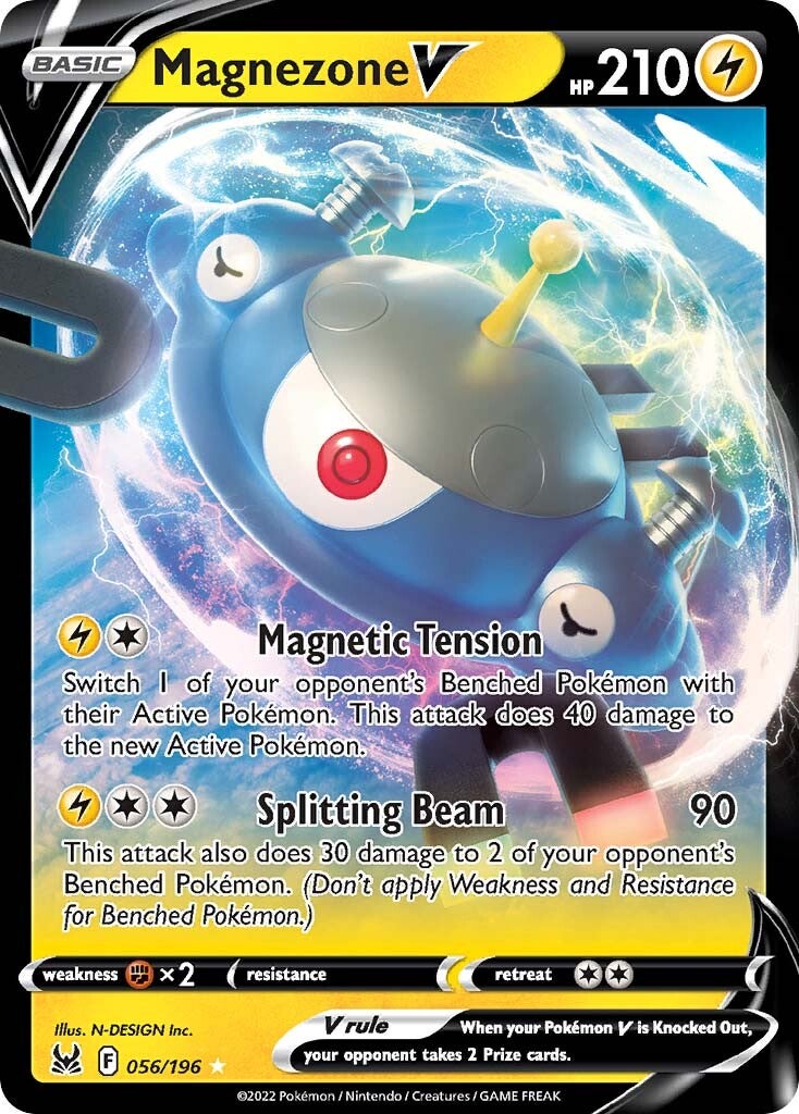 Magnezone V (056/196) [Sword & Shield: Lost Origin] | Tabernacle Games