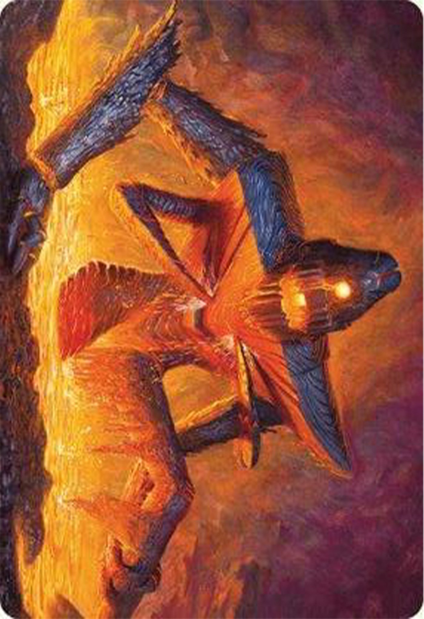 Molten Gatekeeper Art Card [Modern Horizons 3 Art Series] | Tabernacle Games
