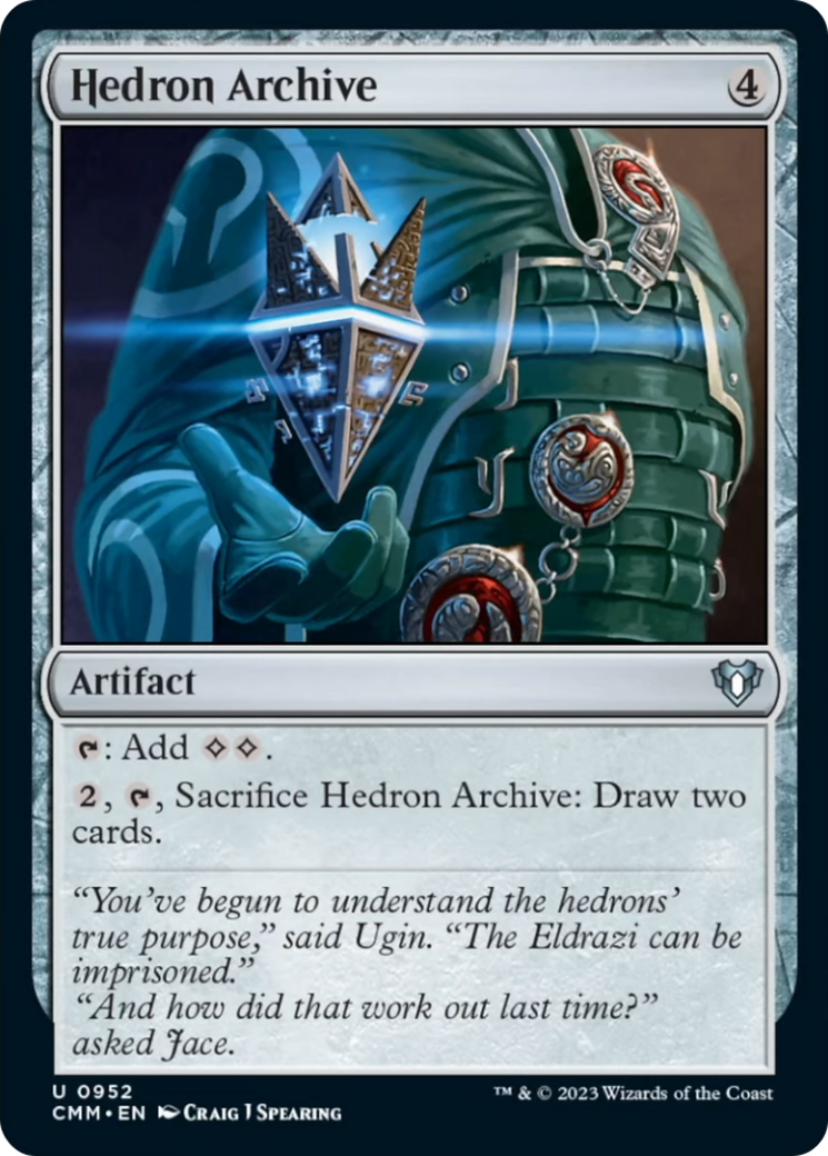 Hedron Archive [Commander Masters] | Tabernacle Games