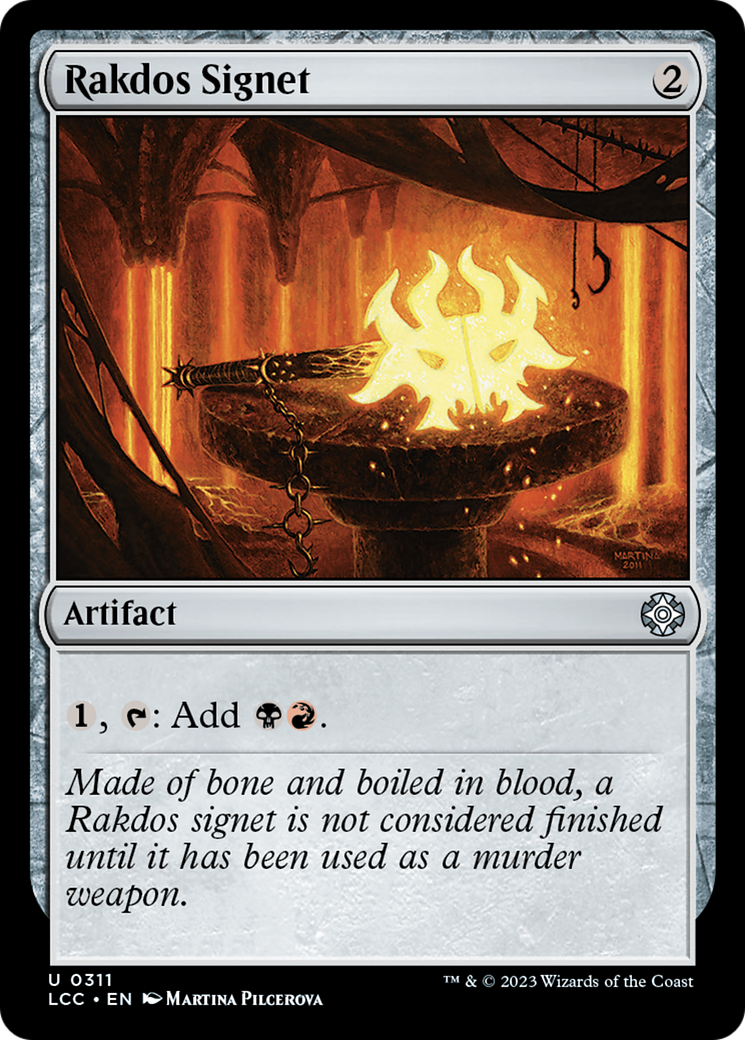 Rakdos Signet [The Lost Caverns of Ixalan Commander] | Tabernacle Games
