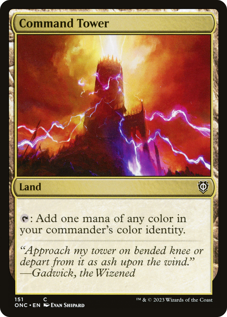 Command Tower [Phyrexia: All Will Be One Commander] | Tabernacle Games