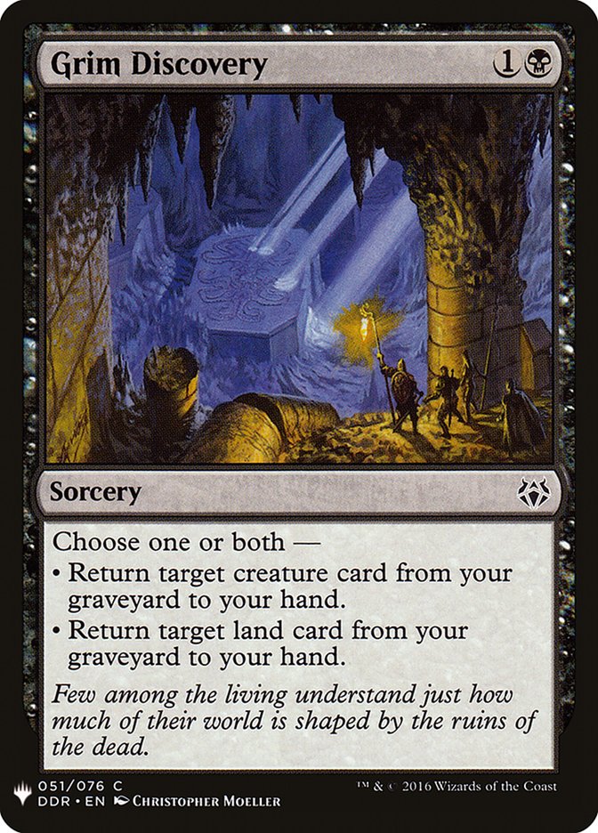 Grim Discovery [Mystery Booster] | Tabernacle Games