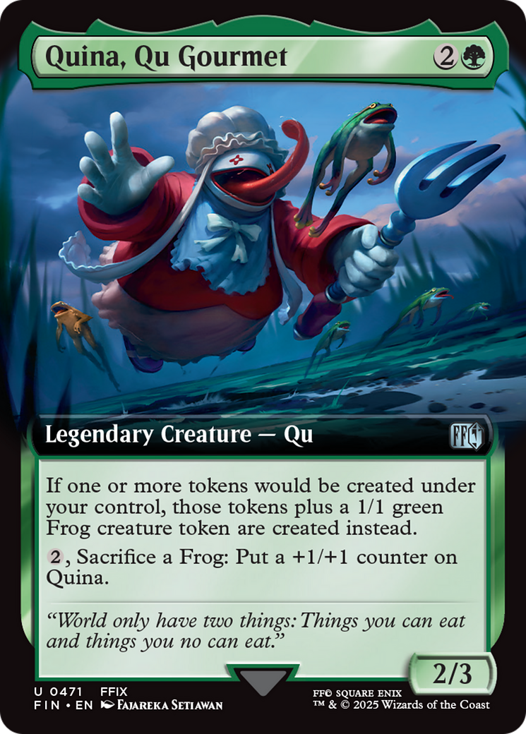 Quina, Qu Gourmet (Extended Art) [FINAL FANTASY] | Tabernacle Games