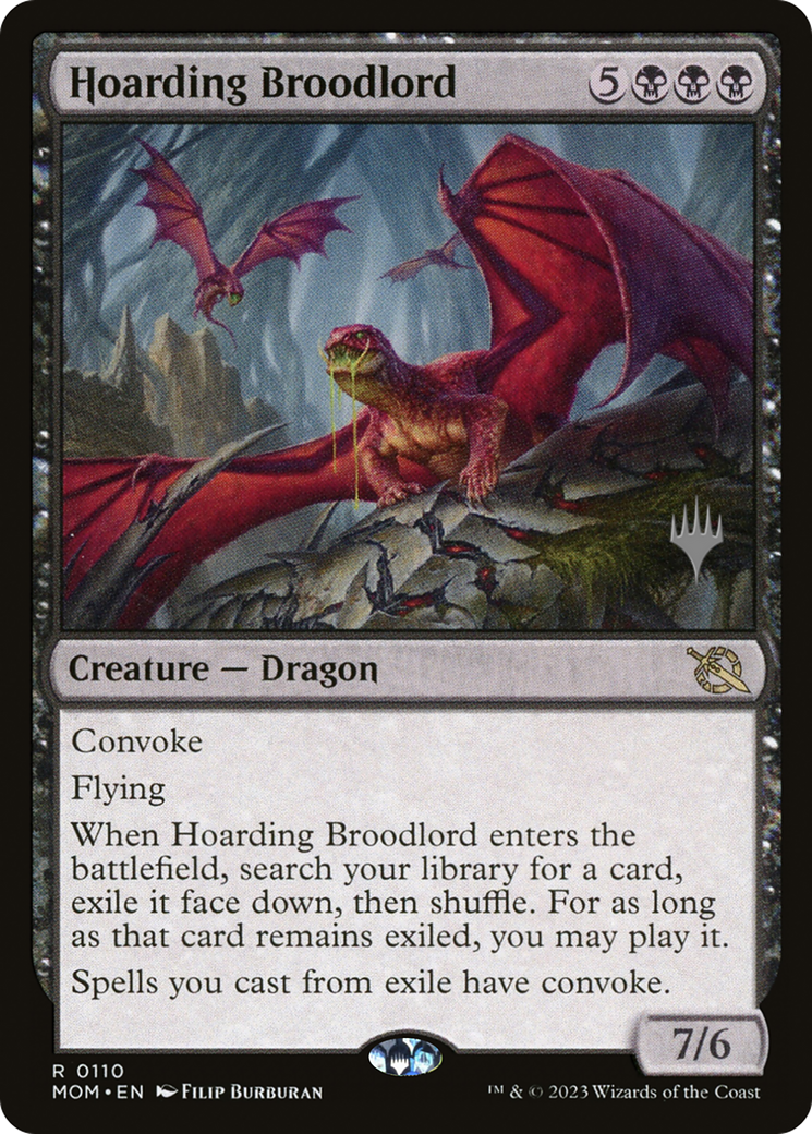 Hoarding Broodlord (Promo Pack) [March of the Machine Promos] | Tabernacle Games