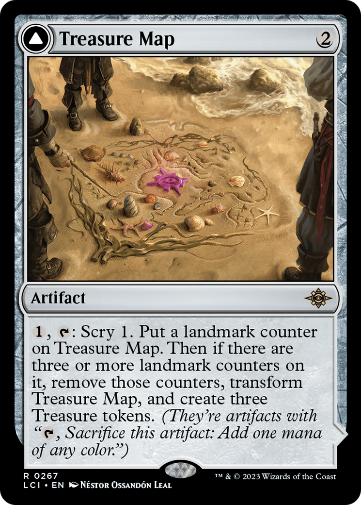 Treasure Map // Treasure Cove [The Lost Caverns of Ixalan] | Tabernacle Games