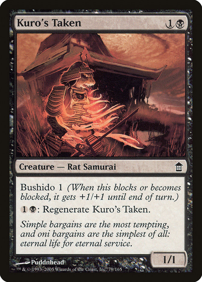 Kuro's Taken [Saviors of Kamigawa] | Tabernacle Games