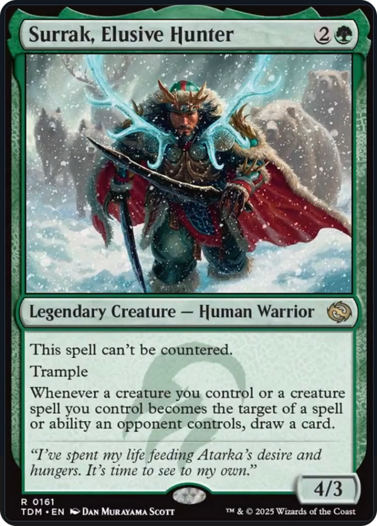 Surrak, Elusive Hunter [Tarkir: Dragonstorm] | Tabernacle Games