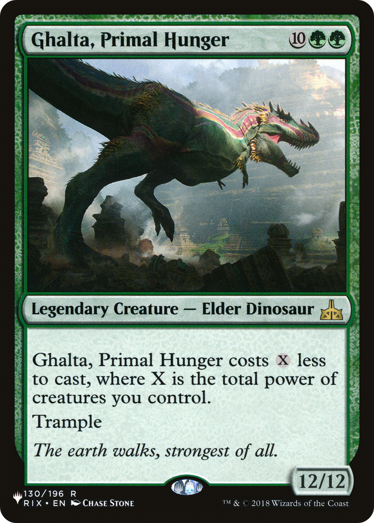 Ghalta, Primal Hunger [The List] | Tabernacle Games