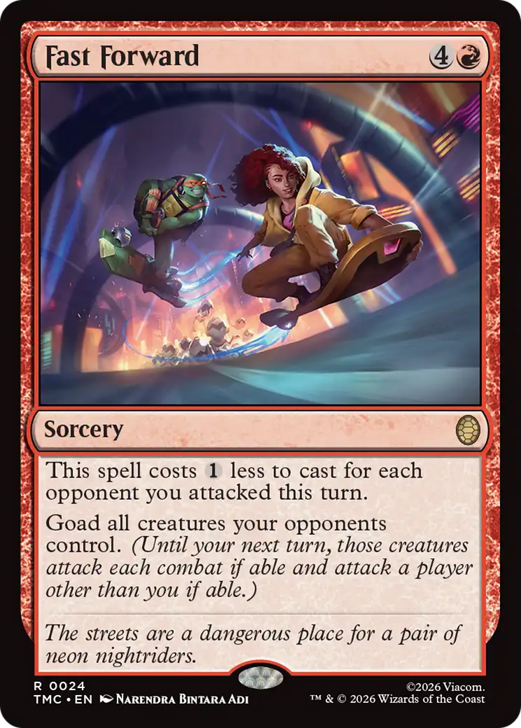 Fast Forward [Teenage Mutant Ninja Turtles Commander] | Tabernacle Games