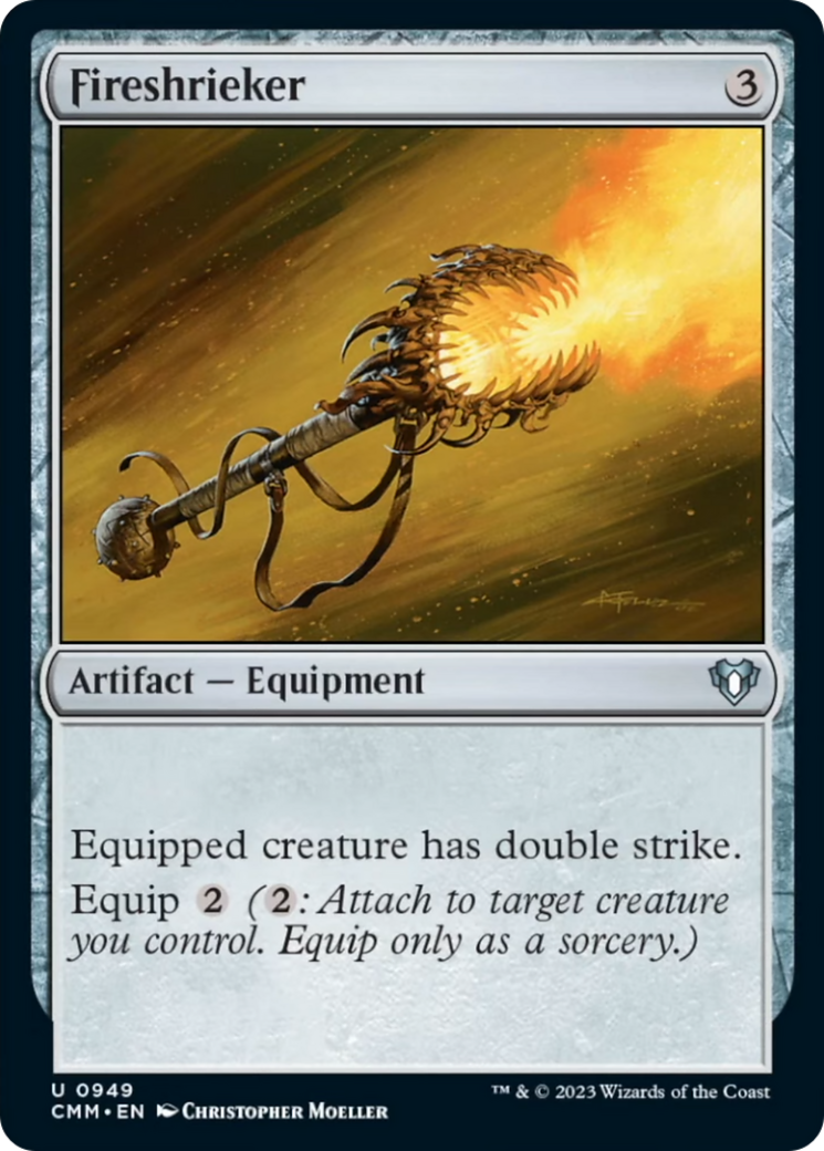Fireshrieker [Commander Masters] | Tabernacle Games