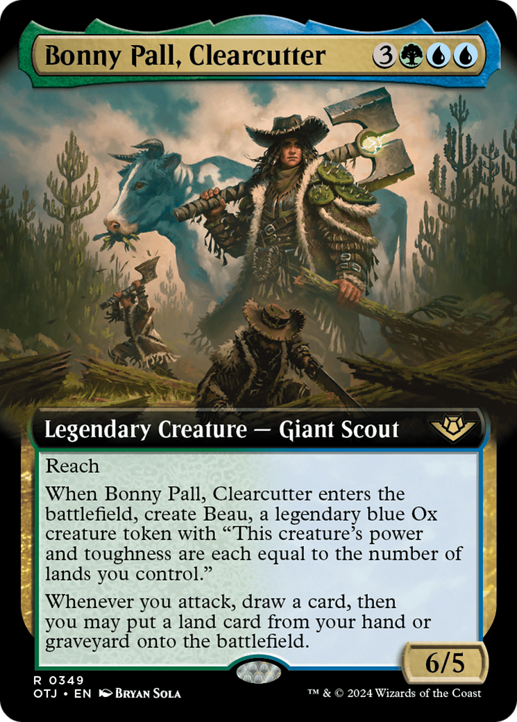 Bonny Pall, Clearcutter (Extended Art) [Outlaws of Thunder Junction] | Tabernacle Games