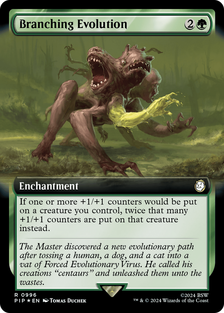 Branching Evolution (Extended Art) (Surge Foil) [Fallout] | Tabernacle Games